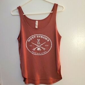 Bella Canvas Flowy Rust Tank Top